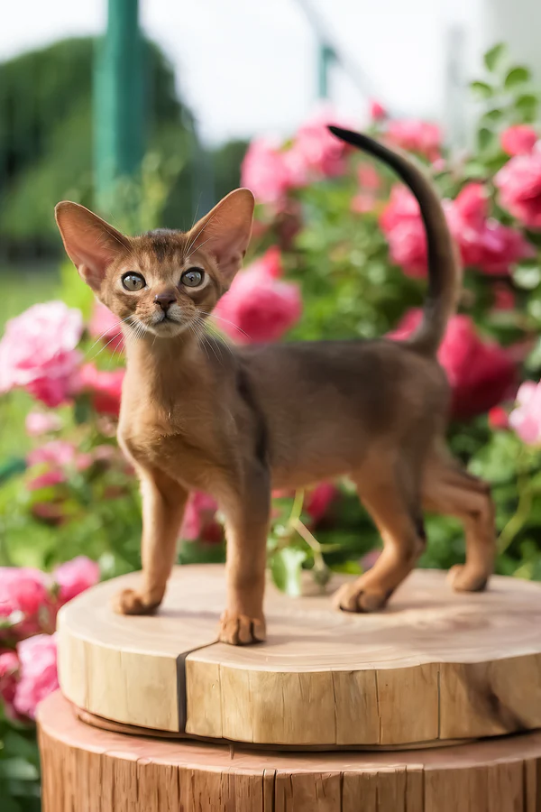 Neo, Purebred Abyssinian Male Kitten 1 neo, purebred abyssinian male kitten